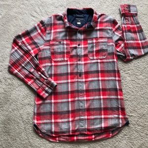 Men’s long sleeve flannel shirt